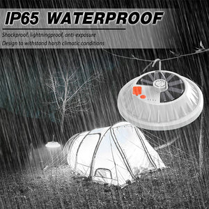 Lanterna de Camping Portátil Power Bank Lanterna LED para Camping Lanterna de Mão à Prova d'Água Luz de Tenda Externa Lanterna Recarregável Holofote Lanterna