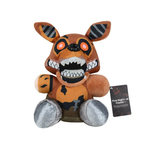 2026 Novos Brinquedos de Pelúcia Fofos de Five Nights at Freddy's Fnaf Boneca de Jogo Bonnie Urso Foxy Desenho Animado Bonecos de Pelúcia Freddy Brinquedos para Crianças Gif