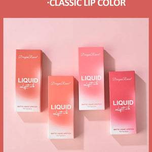 Conjunto de 3 PCS de Batons Líquidos de Longa Duração para Mulheres Cosméticos de Beleza Coreana Batons Matte à Prova d'Água Longa Duração