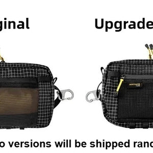 HIKEMAN Dyneema Fiber Waist Pack 1.1L Impermeável UltraLeve Multi Bolso para Ciclismo Corrida Caminhada Camping Esportes ao Ar Livre
