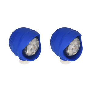 2Pçs/Conj. Pingentes de Luz LED para Sapatos DIY Lanternas Arco-Íris Decorações para Sapatos Acessórios Decorações para Sandálias