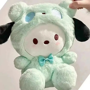 Pelúcia Sanrio Kawaii Sanrio Kuromi My Melody Cinnamoroll Brinquedos Almofada Anime Cartoon Presentes para Crianças Decoração de Quarto Bonecos.**