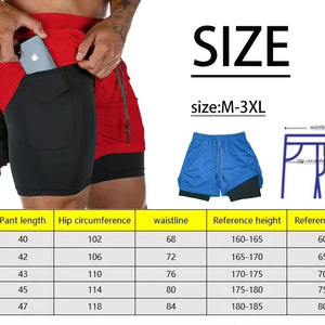 Bermudas de compressão masculinas, calças esportivas estampadas EVERLAST, de duas camadas, de secagem rápida, para basquete, musculação, fitness RL0365