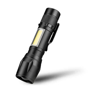 Lanterna Super Brilhante de 100000LM Lanterna Tática LED Recarregável de Longo Alcance para Camping ao Ar Livre, à Prova d'Água, Pesca