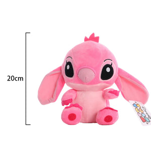 Modelos de pelúcia Stitch, bonecos de pelúcia de desenho animado, bonecos de pelúcia de anime, brinquedos de pelúcia para bebês, kawaii, presentes de aniversário, Natal e Halloween para crianças.