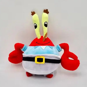 Boneco de Pelúcia Anime Spongebob Peluches Boneco Squarepants Patrick Star Squidward Eugene Krabs Gary Kawaii Brinquedo de Pelúcia de Desenho Animado