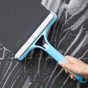 Escova multifuncional para limpeza de janelas de vidro, pulverizador de limpeza de sabão, escova de limpeza para casa, escova de borracha automotiva