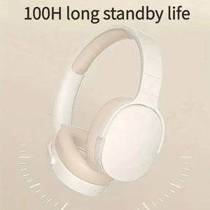 Fones de Ouvido Bluetooth 5.3 Fones de Ouvido para Jogos Fones de Ouvido Sem Fio de Modo Duplo Dobráveis com Redução de Ruído Fones de Ouvido para Música para iPhone Xiaomi