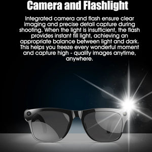 Óculos Inteligentes Xiaomi AI 4K HD Lente Fotocromática Câmera Óculos Chamadas Bluetooth Reprodutor de Música Assistente de Voz Tradução Vídeo