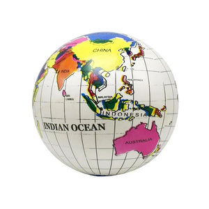 Bola de Praia Inflável 12/16 Polegadas Globo Mapa Brinquedo Educação Geografia Ensino Balão Props Para Crianças Adultos Presentes Criativos
