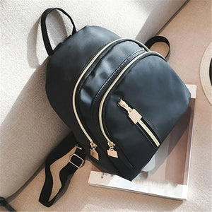 Mochila Multifuncional Feminina Fashion Menina Oxford Dia Viagem Mochila Mini Fofa Mochila Masculina Bolsa Preta Quente
