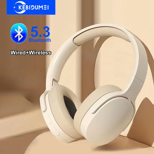 Fones de Ouvido Bluetooth 5.3 Fones de Ouvido para Jogos Fones de Ouvido Sem Fio de Modo Duplo Dobráveis com Redução de Ruído Fones de Ouvido para Música para iPhone Xiaomi