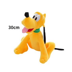 Brinquedos de Pelúcia Mickey Mouse de 35cm Kawaii Anime Mickey Minnie Modelos de Pelúcia Decorativos para Bonecas Presente de Aniversário para Crianças