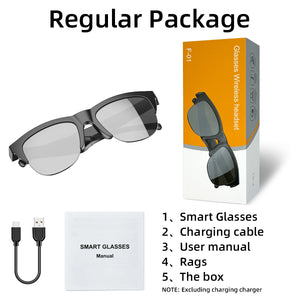 NOVOS Óculos Inteligentes V5.3 Chamada Bluetooth Fones de Ouvido de Alta Qualidade Óculos de Sol para Esportes ao Ar Livre Anti-toque UV Reprodutor de Música para Homens e Mulheres