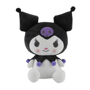 Pelúcia Sanrio Kawaii Sanrio Kuromi My Melody Cinnamoroll Brinquedos Almofada Anime Cartoon Presentes para Crianças Decoração de Quarto Bonecos.**