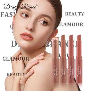 Batom Matte Matte Não Desbotável Hidratante Maquiagem Europeia e Americana Batom Matte Veludo Batom Matte à Prova d'Água Não Fácil de Desbotar Batom Matte Batom