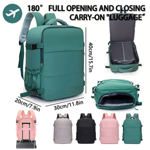 Mochila de Viagem para Embarque 40X30X20Cm, Compatível com Ryanair, Easyjet e Mochilas Econômicas Wizardair (Produtos Selecionados)