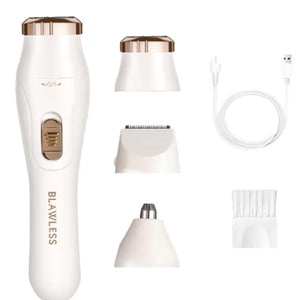 2026 Lady Shaver Removedor de Cabelo para Mulheres Máquina Sem Fio Removedor de Pelos Faciais Aparador de Biquíni Lâmina Elétrica Recarregável