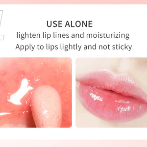 Conjunto de Óleo Labial Hidratante Jelly de Cristal Gloss Labial Volumizador Maquiagem Gloss Labial Sexy Óleo Iluminador Labial Tinta Volumizadora