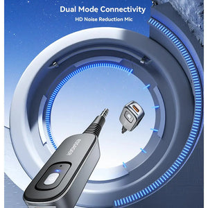 Receptor Transmissor de Áudio Bluetooth 5.1 Essager 3.5MM 3.5 AUX Com Microfone Adaptador Sem Fio de Música Estéreo Para PC TV Alto-falantes de Carro
