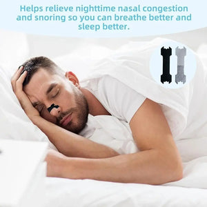 30Pcs Novas Tiras Nasais Hipoalergênicas Respirável Congestão Nasal Tirar de Nariz Não Invasivas Alívio Melhor Respiração