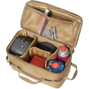 Bolsa de Armazenamento para Tanque de Gás para Camping ao Ar Livre, Grande Capacidade, Bolsa de Ferramentas com Estaca para o Solo, Bolsa para Lata de Gás, Conjunto de Utensílios de Cozinha para Piquenique