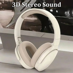 Fones de Ouvido Bluetooth 5.3 Fones de Ouvido para Jogos Fones de Ouvido Sem Fio de Modo Duplo Dobráveis com Redução de Ruído Fones de Ouvido para Música para iPhone Xiaomi