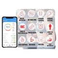 Balança Corporal Digital Profissional Com Bioimpedância E Bluetooth, Capacidade 180Kg