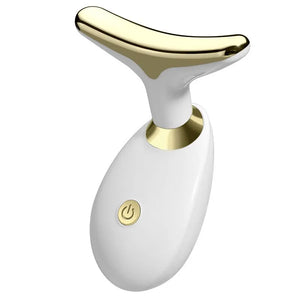 Massageador Facial e para o Pescoço para Uso Doméstico, Lifting e Firmador Facial Elétrico, Introdução ao Lifting e Firmamento, Ferramentas de Massagem de Beleza para Cuidados Faciais