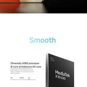 5G Smartphone Global Rom Original Xiaomi Redmi Note 13 256GB Dimensity 6080 Ultra 140Hz LCD Display 64MP Triple Camera 5000mAh