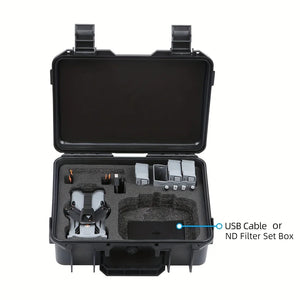 Adequado para Estojo de Armazenamento DJI 5 Pro, Estojo à Prova de Explosão 5 Pro, Estojo Portátil de Casco Rígido de Grande Capacidade