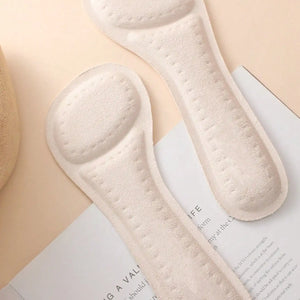 Pacote com 2 Pares de Sapatos de Salto Alto com Solas Autoadesivas, Solas Confortáveis para o Verão, Mulheres, Solas com Tecnologia de Absorção de Suor, Camada Antiderrapante, Solas de 7 Polegadas