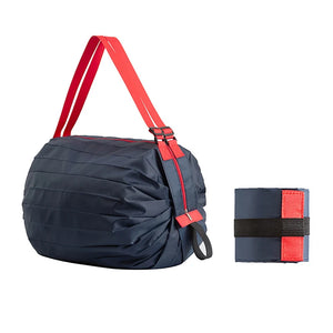 Saco de Armazenamento Dobrável com Alça, Bolsa de Viagem Portátil Camuflada, Sacola de Compras de Grande Capacidade