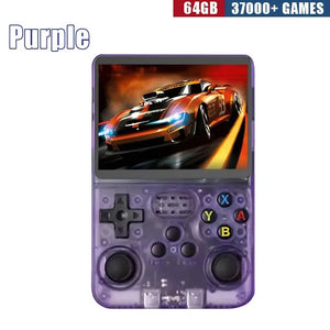 Console de Jogos Portátil Retro R36S - Tela IPS de 3,5 Polegadas, 64GB/128GB/256GB, Dispositivo de Jogos Portátil com Jogos Embutidos