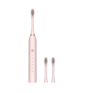 Escova de Dentes Elétrica Sônica para Adultos IPX7 à Prova d'Água Cabeça de Escova DuPont Recarregável via USB Limpeza de Alta Frequência 6 Modos de Limpeza