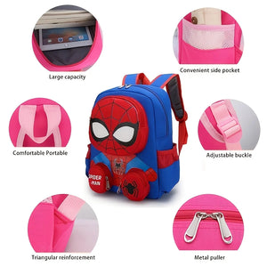 Mochila Vermelha Aranha, Mochila Dobrável de Grande Capacidade para Atividades ao Ar Livre, Presente para Natal/Aniversário
