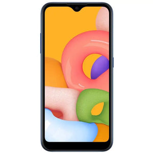 Smartphone Samsung Galaxy A01 32GB Octa-Core Azul-2GB RAM Tela 5,7 ”Câmera. Double + Camera. 5MP selfie