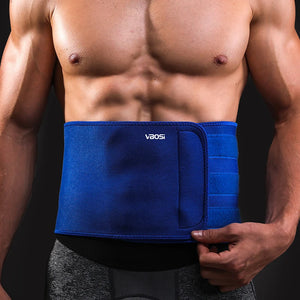 Faixa de Suporte Ajustável para a Cintura VBOSI com Talas de PVC para Homens e Mulheres – Cinta para Costas para Esportes, Treinamento e Uso Diário