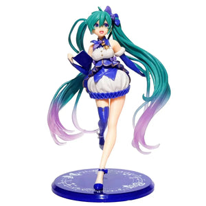 Hatsune Miku Anime Figure Collectible Doll PVC Statue Desktop Decoration Gift for Girls Otaku Cosplay Fans Kawaii Cute Japanese
