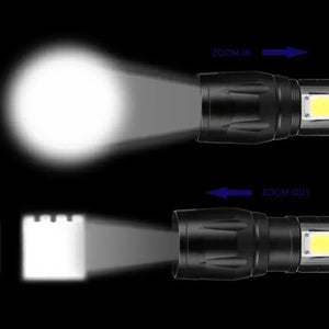 Lanterna Super Brilhante de 100000LM Lanterna Tática LED Recarregável de Longo Alcance para Camping ao Ar Livre, à Prova d'Água, Pesca