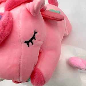 Pônei de Pelúcia Kawaii 25/50cm Brinquedos de Pelúcia Macios e Abraçáveis, Animais Acompanhantes, Presentes de Aniversário para Meninas