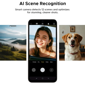 Telefone Móvel DOOGEE Note56 X Corpo Slim de 8,45mm Tela de 6,56" 90Hz Android 16 Bateria de 6150mAh Reconhecimento de Cena com IA Smartphone