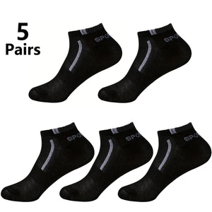 30 Pares de Meias Masculinas Meia de Malha Respirável Curta Casual Meias de Esporte com Bloco de Cores Meias Esportivas Absorvem Suor Tornozelo