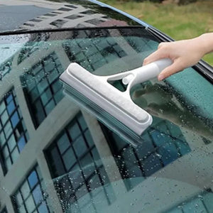 Escova multifuncional para limpeza de janelas de vidro, pulverizador de limpeza de sabão, escova de limpeza para casa, escova de borracha automotiva