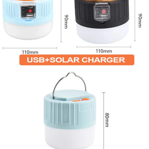 Lanterna de Camping Portátil Power Bank Lanterna LED para Camping Lanterna de Mão à Prova d'Água Luz de Tenda Externa Lanterna Recarregável Holofote Lanterna