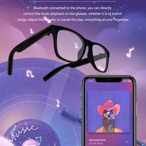 Lenovo 2026 Novos Óculos Inteligentes Tradução AI Gravação de Conversas Bluetooth Escutar Música Óculos de Sol Inteligentes para Homens e Mulheres