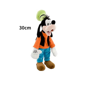 Brinquedos de Pelúcia Mickey Mouse de 35cm Kawaii Anime Mickey Minnie Modelos de Pelúcia Decorativos para Bonecas Presente de Aniversário para Crianças