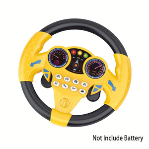 1PC Brinquedos de Direção de Carro Brinquedo de Volante Criativo Brinquedo Educativo Infantil Presente de Páscoa Ano Novo Festival da Primavera