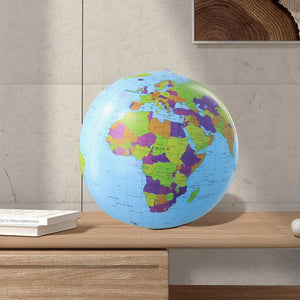 Bola de Praia Inflável 12/16 Polegadas Globo Mapa Brinquedo Educação Geografia Ensino Balão Props Para Crianças Adultos Presentes Criativos