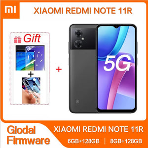 Global Rom Xiaomi Redmi Note 11R 8GB 128GB MTK700 5000mAh 5G Smartphone 90 Hz 6.58“ FHD+ 13MP Bluetooth 5.1 Telefone Móvel